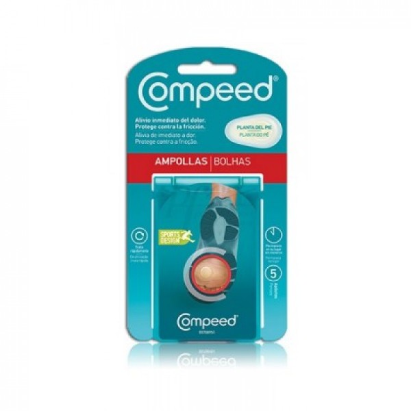 COMPEED AMPOLLAS PLANTA DEL PIE 5 U