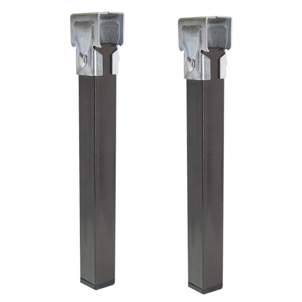 Pata para somier 30x30 mm negra T-40x30 pack 4