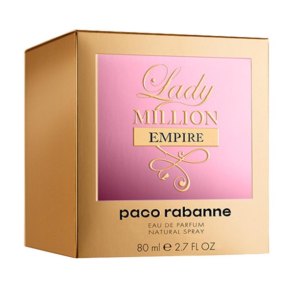 Paco rabanne lady million empire eau de parfum 80ml vaporizador