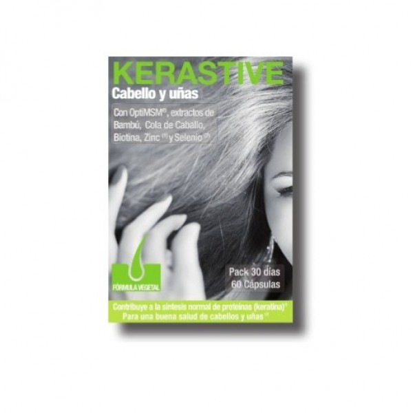 Kerastive Cabello Y Uñas Vegetal 60 Capsulas