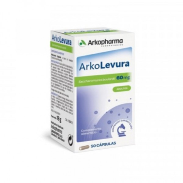 ARKOLEVURA SACCHAROMYCES BOULARDII 60MG 50 CAPS
