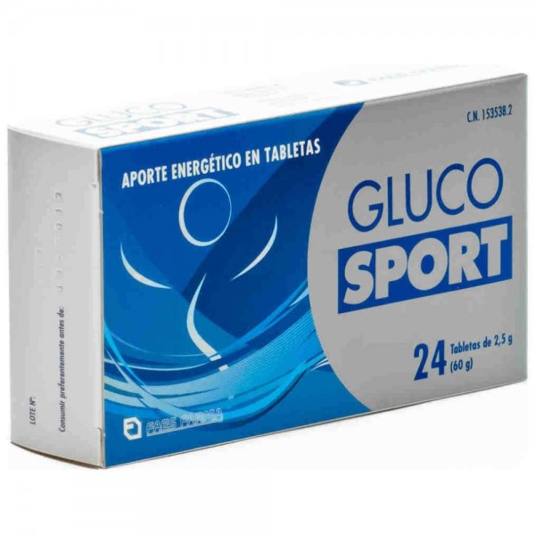 GLUCOSPORT TABLETAS 2.5 G 24 TABLETAS