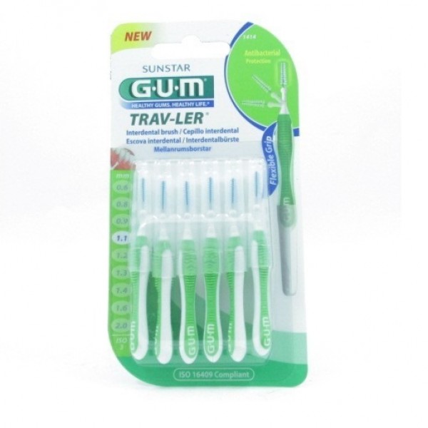 1414 GUM INTERDENTAL TRAV-LER 1,1 MM ISO 3