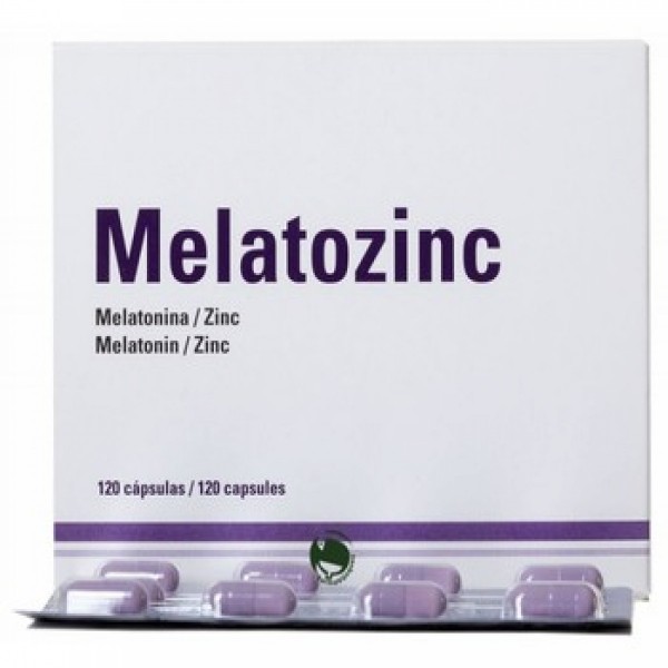 MELATOZINC 120 CAPS