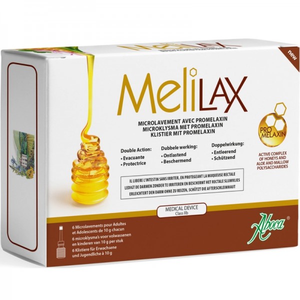 MELILAX 6 MICROENEMAS DE 10G