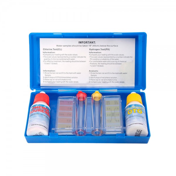 Test kit cloro y ph 1175601000 tamar