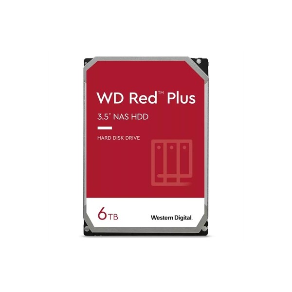 Western digital red plus wd60efpx 6tb sata-600