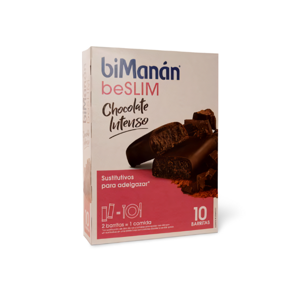 Bimanan Beslim Barritas Chocolate Intenso 10 Uds
