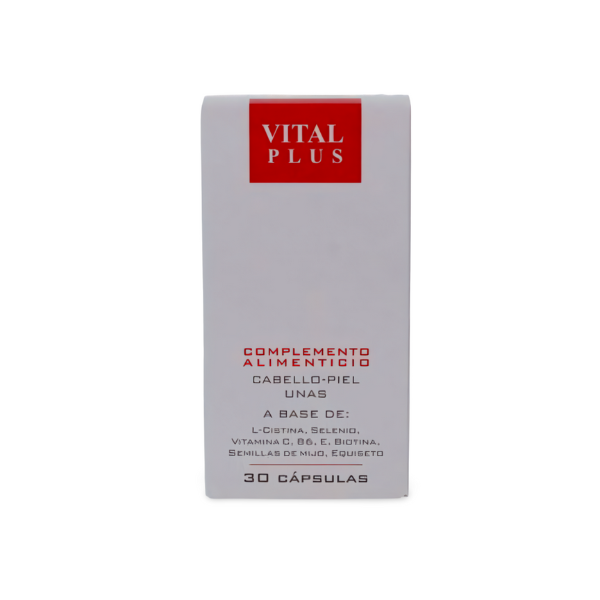 VITAL PLUS CABELLO PIEL Y UÑAS 30 CAPS