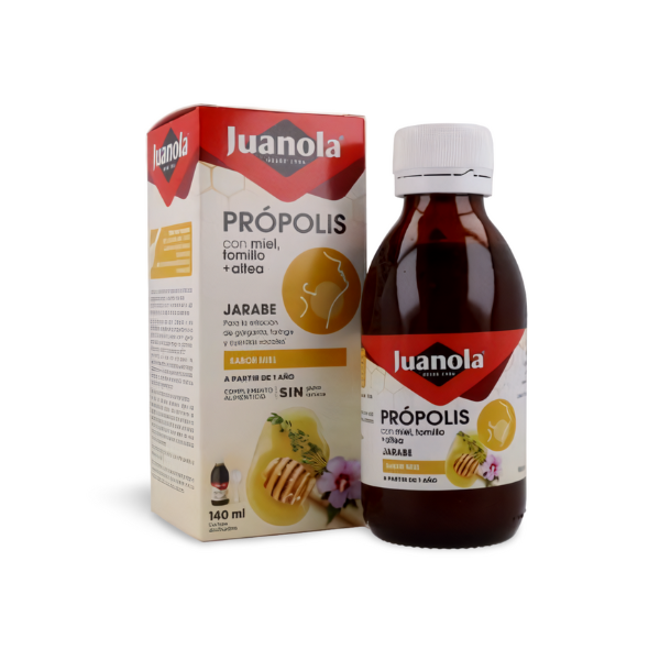 JUANOLA PROPOLIS JARABE MIEL TOMILLO ALTEA 150ML