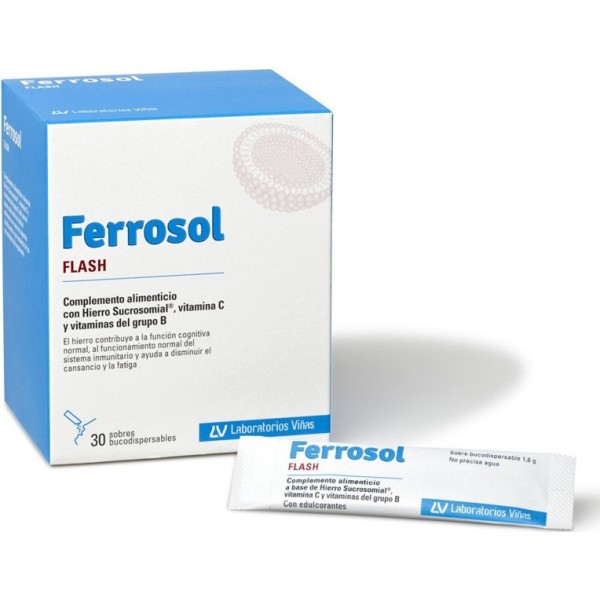 Ferrosol Flash 30 Sobres
