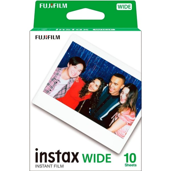 Fujifilm instax film wide / película fotográfica instantánea iso 800