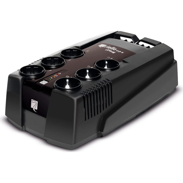 Riello iplug ipg600de / sai de protección compacto 600va 360w