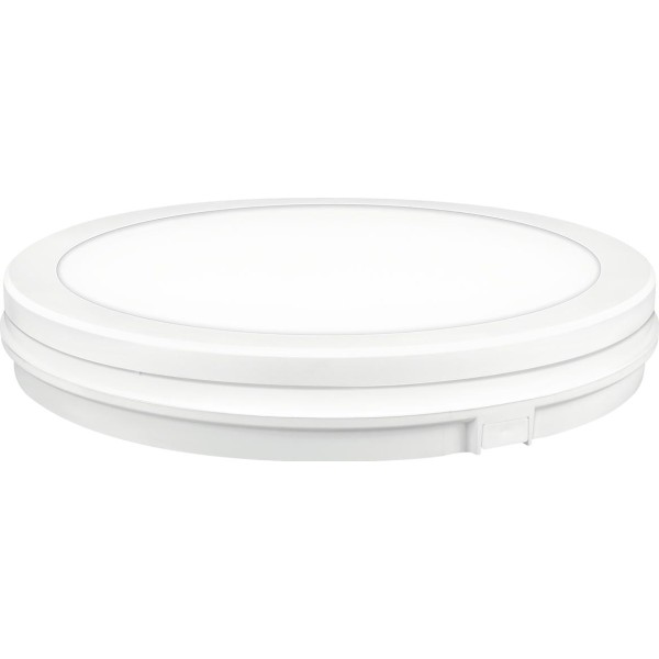 Aplique led redondo blanco ip65 20w.3cct