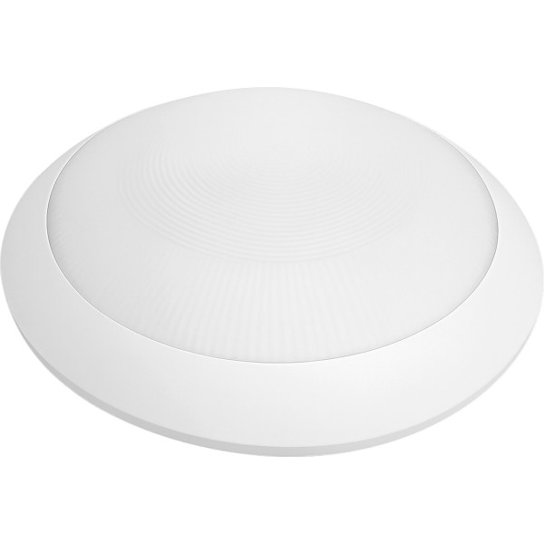 Aplique ip65 blanco redondo 265mm.e-27
