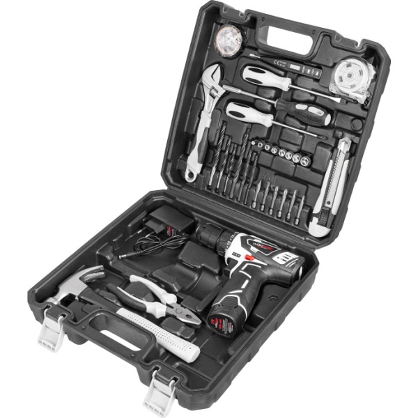 Taladro ator. 12v.1bat 1.5ah.kit herram.