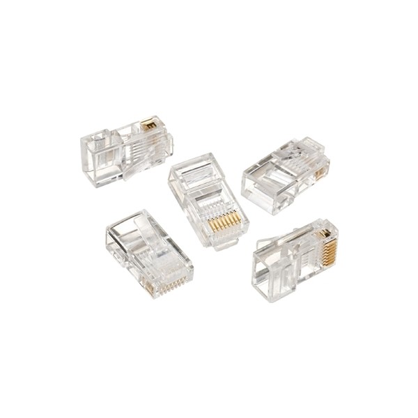 Gembird conector rj45 cat.5 utp sólidos (50 uds.)