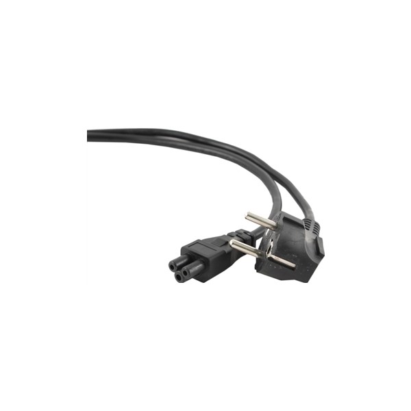 Gembird cable alimentación 3pin c5 schuko vde 3 mt