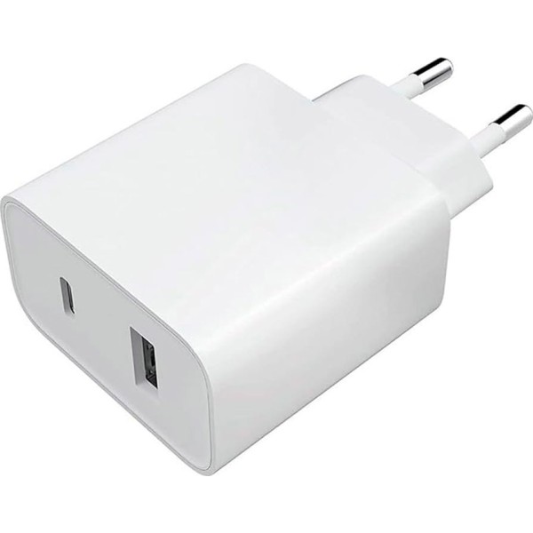 Xiaomi mi 33w wall charger blanco / cargador de red eléctrica / 1xusb-a + 1xusb-c