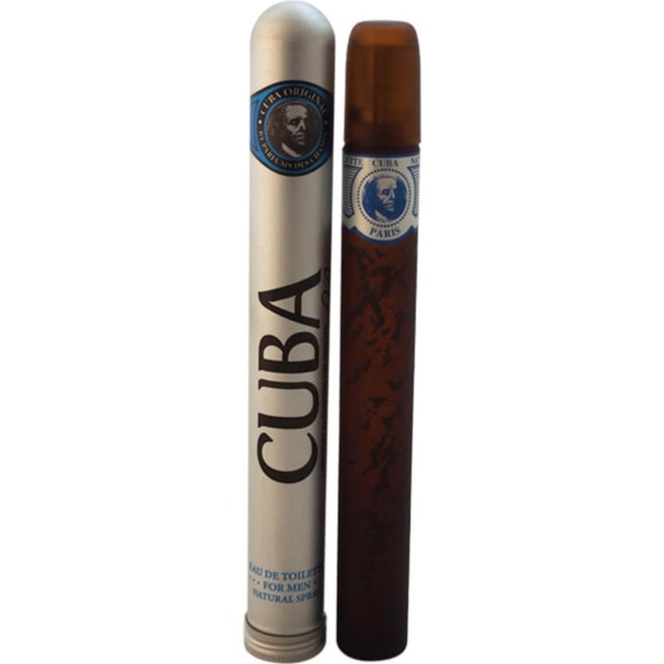 Cuba paris blue eau de toilette for men 35ml vaporizador
