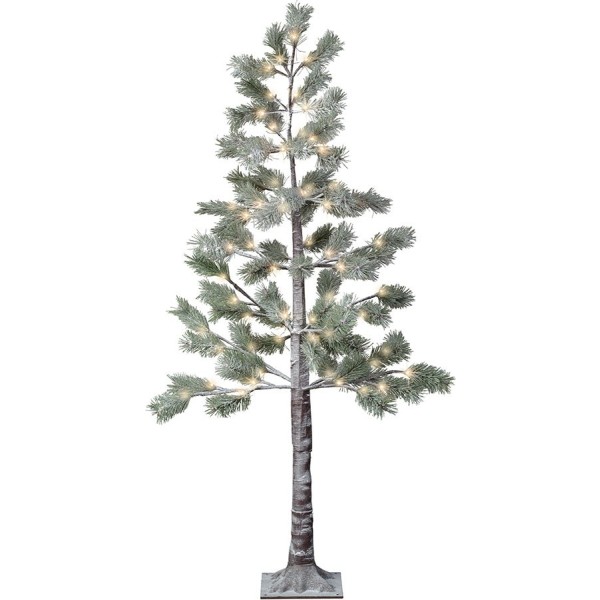árbol led con función fija y parpadeante para uso exterior, 72 leds, ø60 x 1,5 m