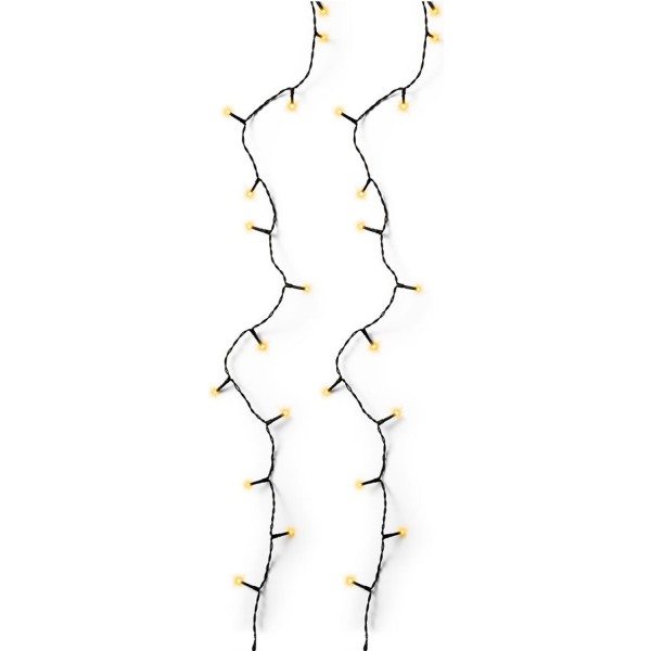 Guirnalda basic multifunción, uso exterior, cálido clásico, 240 leds, 18 m