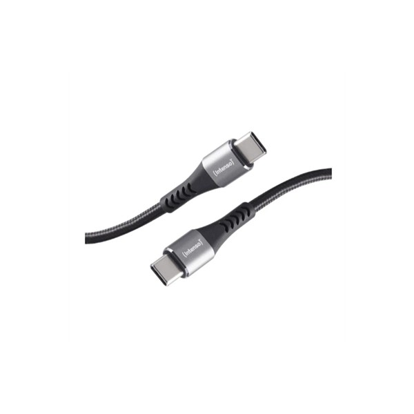 Intenso | cable usb-c 2.0m 100w negro