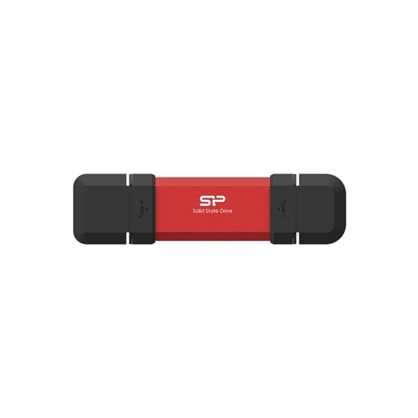 Sp memoria usb ds72 250gb usb a+c 3.2 gen2 rojo